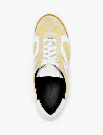 Proenza Schouler aerial image of Track Sneakers in resin