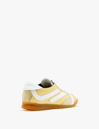 Proenza Schouler back 3/4 image of Track Sneakers in resin