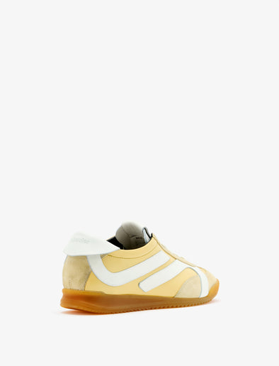 Proenza Schouler back 3/4 image of Track Sneakers in resin