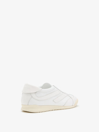 Proenza Schouler back 3/4 image of Track Sneaker in white
