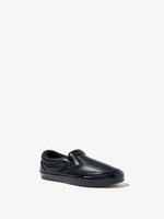 Front 3/4 image of Vans x Proenza Schouler Puffy Slip-On Shoes in black