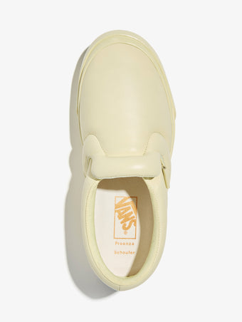 Aerial image of Vans x Proenza Schouler Puffy Slip-On Shoes in resin