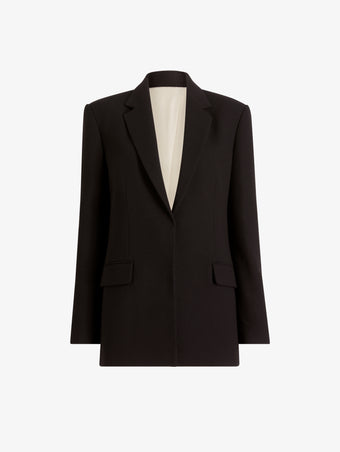 Vessa Jacket in Stretch Wool Crepe