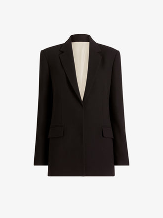 Vessa Jacket in Stretch Wool Crepe