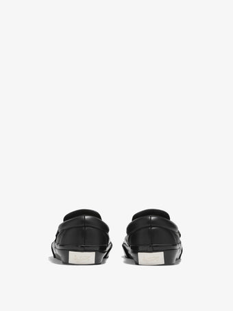 Back image of Vans x Proenza Schouler Puffy Slip-On Shoes in black