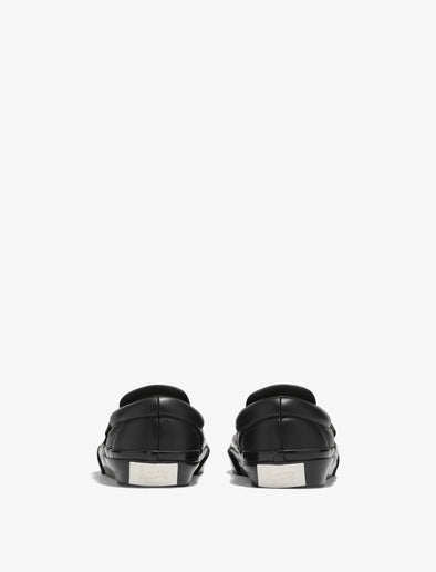 Back image of Vans x Proenza Schouler Puffy Slip-On Shoes in black