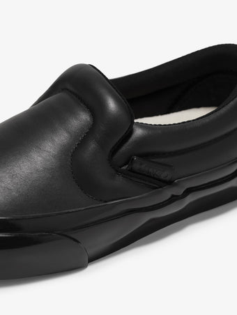 Detail image of Vans x Proenza Schouler Puffy Slip-On Shoes in black