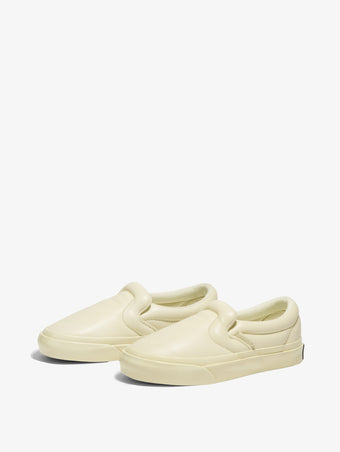 Side image of Vans x Proenza Schouler Puffy Slip-On Shoes in resin