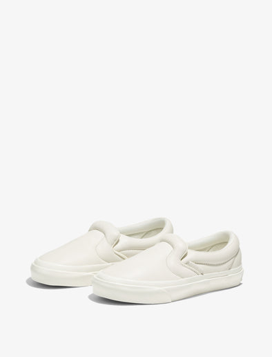 Side image of Vans x Proenza Schouler Puffy Slip-On Shoes in ecru