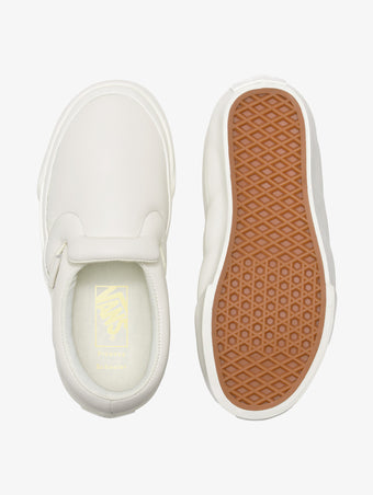 Aerial image of Vans x Proenza Schouler Puffy Slip-On Shoes in ecru