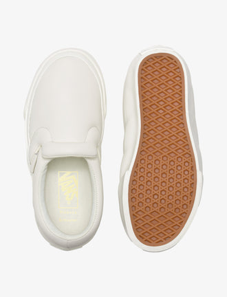 Aerial image of Vans x Proenza Schouler Puffy Slip-On Shoes in ecru