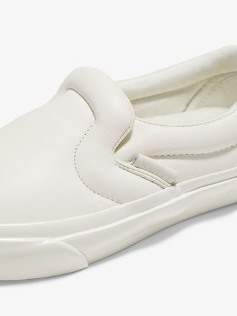 Detail image of Vans x Proenza Schouler Puffy Slip-On Shoes in ecru