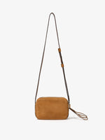 Back image of Suede Watts Camera Bag in HONEY