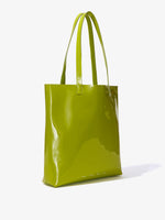 Side image of Walker Tote in CHARTREUSE