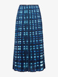 Flat image of Piper Skirt In Ltd Pleatable Crepe in sage multi