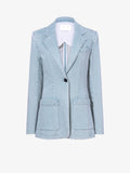 Still Life image of Freya Blazer In Stretch Twill in GREY INDIGO