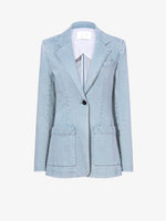 Still Life image of Freya Blazer In Stretch Twill in GREY INDIGO