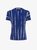 Still life image of Finley Tie Dye T-Shirt in NAVY/WHITE