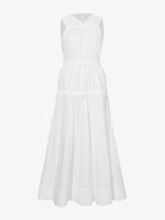 Still Life image of Libby Dress In Poplin in OFF WHITE