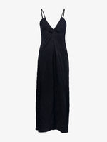 Still Life image of Davis Dress in Crinkled Flou in BLACK