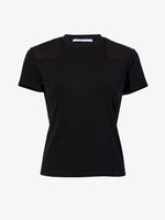 Flat image of Lee T-Shirt in Jersey in black