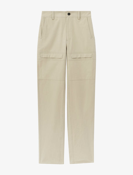 Proenza Schouler White Label Sydnor Pants in Rumpled Cotton