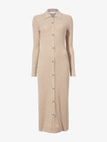 Still Life image of Phillips Knit Dress in Micro Cable in CASHEW