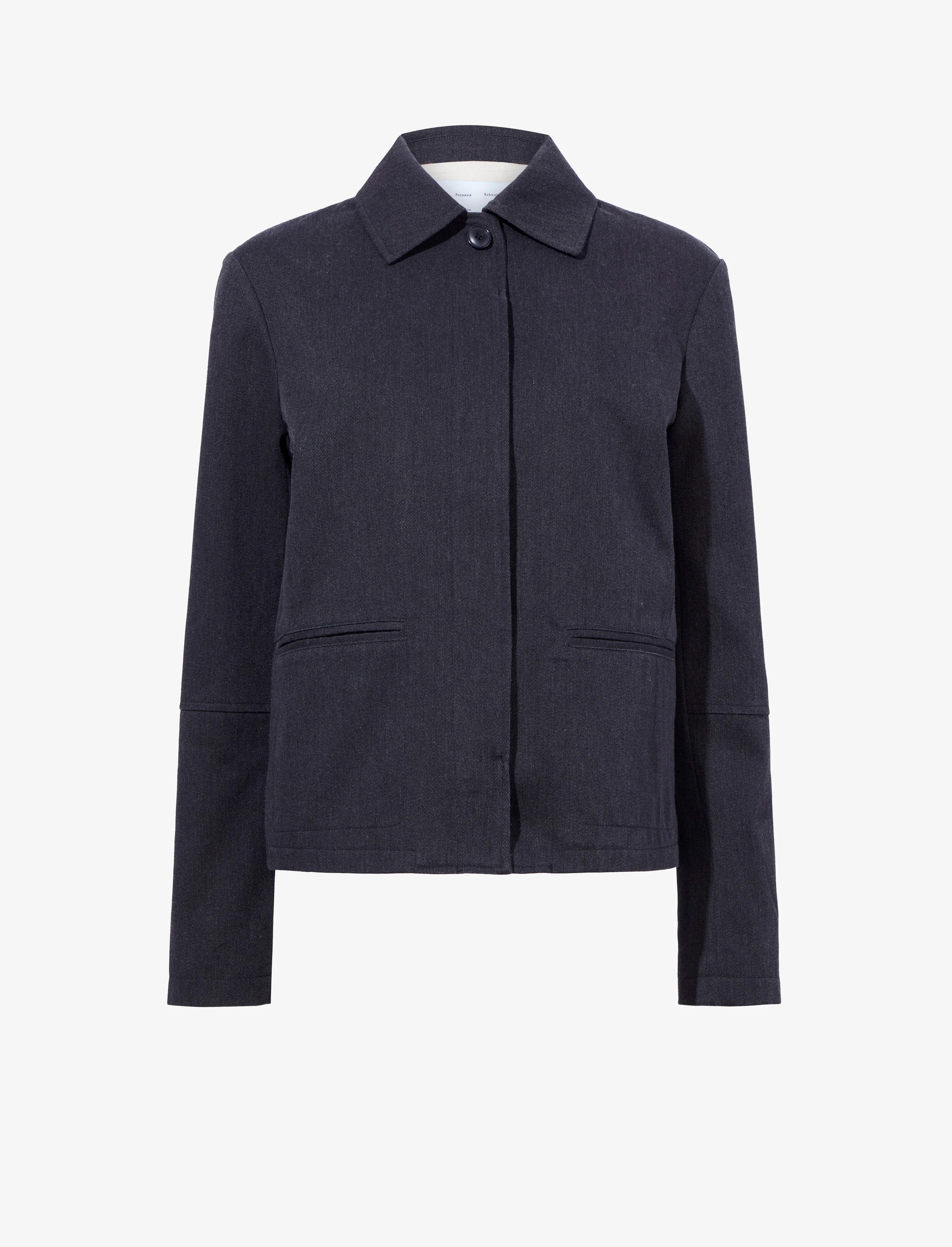 Proenza Schouler White Label Sawyer Jacket in Gabardine