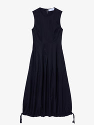 Proenza Schouler Still Life image of Marley Dress in Tech Cotton in BLACK