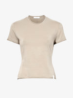 Proenza Schouler Flat image of Jersey T-Shirt in khaki