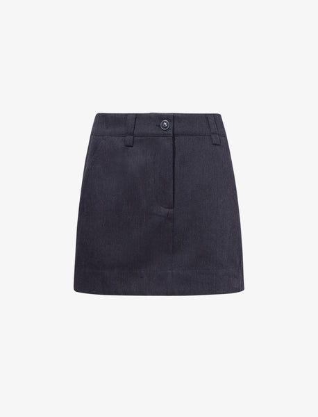 Proenza Schouler White Label Silas Skirt in Gabardine