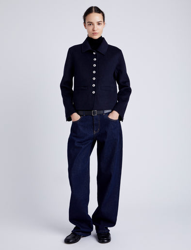 Emilie Jacket in Double Face Wool