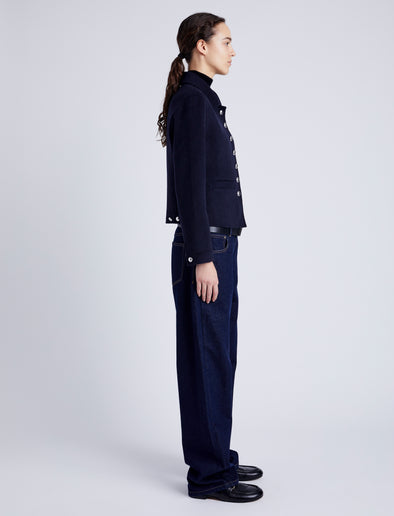 Emilie Jacket in Double Face Wool