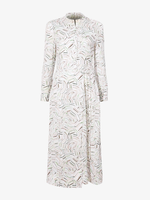 Proenza Schouler Still Life image of Pauline Dress in Printed Parachute Flou in ALABASTER MULTI