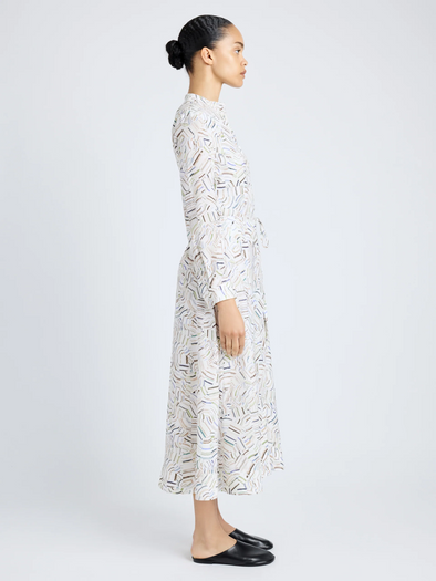 Proenza Schouler White Label ゼブラ柄長袖ワンピース Proenza Schouler White Label ゼブラ柄長袖ワンピース - メルカリ