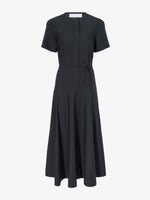 Proenza Schouler Still Life image of Elizabeth Dress in Parachute Cotton in BLACK