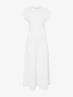 Proenza Schouler Still Life image of Melanie Dress in Souffle Cotton Blend in ALABASTER