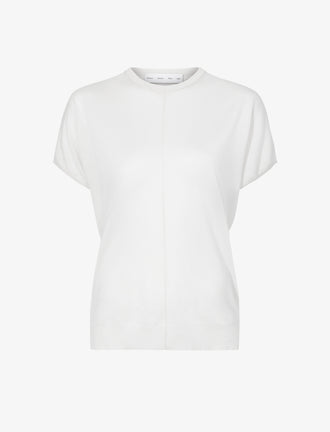 Proenza Schouler Still Life image of Ares Shirt in Lightweight Cashmere in IVORY