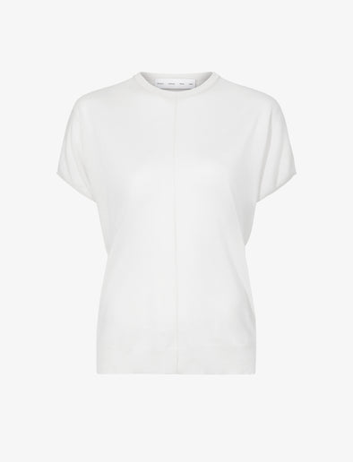 Proenza Schouler Still Life image of Ares Shirt in Lightweight Cashmere in IVORY