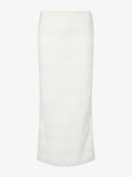 Proenza Schouler Still Life image of Elsa Skirt in Plaid Knits in ALABASTER
