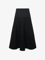 Proenza Schouler Still Life image of Katalina Skirt in Souffle Knit in BLACK