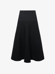 Proenza Schouler Still Life image of Katalina Skirt in Souffle Knit in BLACK