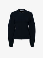 Proenza Schouler Still Life image of Carolina Sweater in Souffle Knit in BLACK