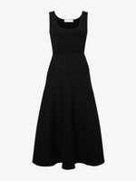 Proenza Schouler Still Life image of Lucia Dress in Souffle Knit in BLACK