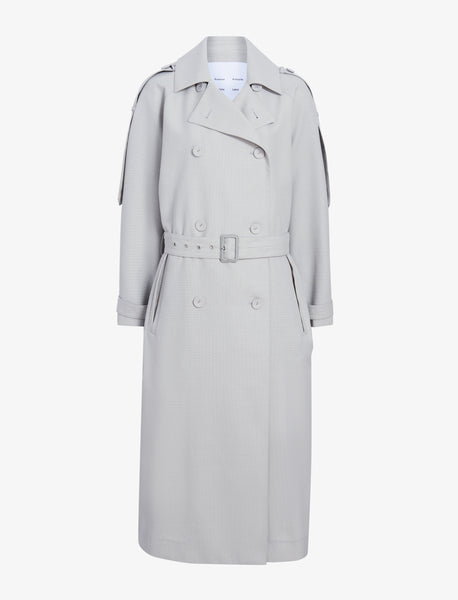 ジャケット・アウター Off-White Made in Italy virgin wool coat BLUGIALLO_OFFWHITE_JACKER_DB_W