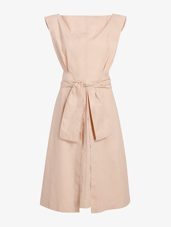 Proenza Schouler Still Life image of Caro Dress in Brushed Poplin in Light Rose
