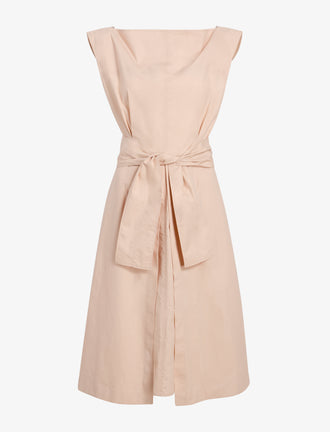 Proenza Schouler Still Life image of Caro Dress in Brushed Poplin in Light Rose
