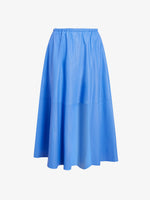 Proenza Schouler Still Life image of Cece Skirt in Lightweight Nappa in Pool