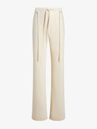 Proenza Schouler Still Life image of Magnus Pant in Linen Slub in Light Wheat