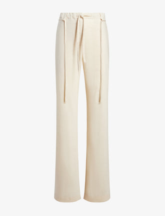 Proenza Schouler Still Life image of Magnus Pant in Linen Slub in Light Wheat